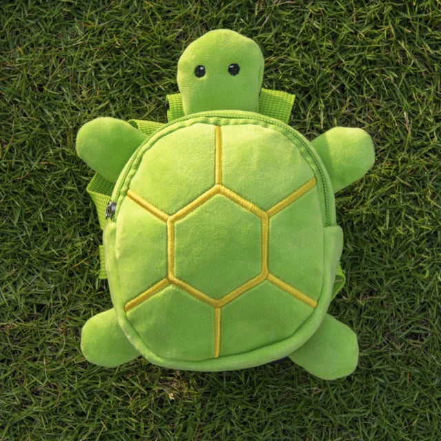 Mochilinha Tartaruga fofa para suplemento e alimentação Leleo Pets