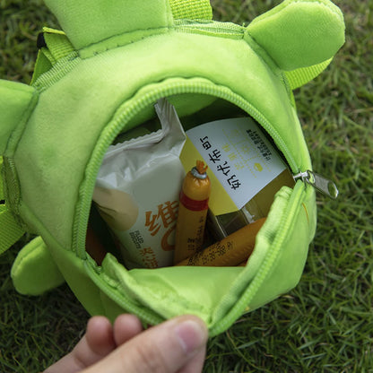 Mochilinha Tartaruga fofa para suplemento e alimentação Leleo Pets