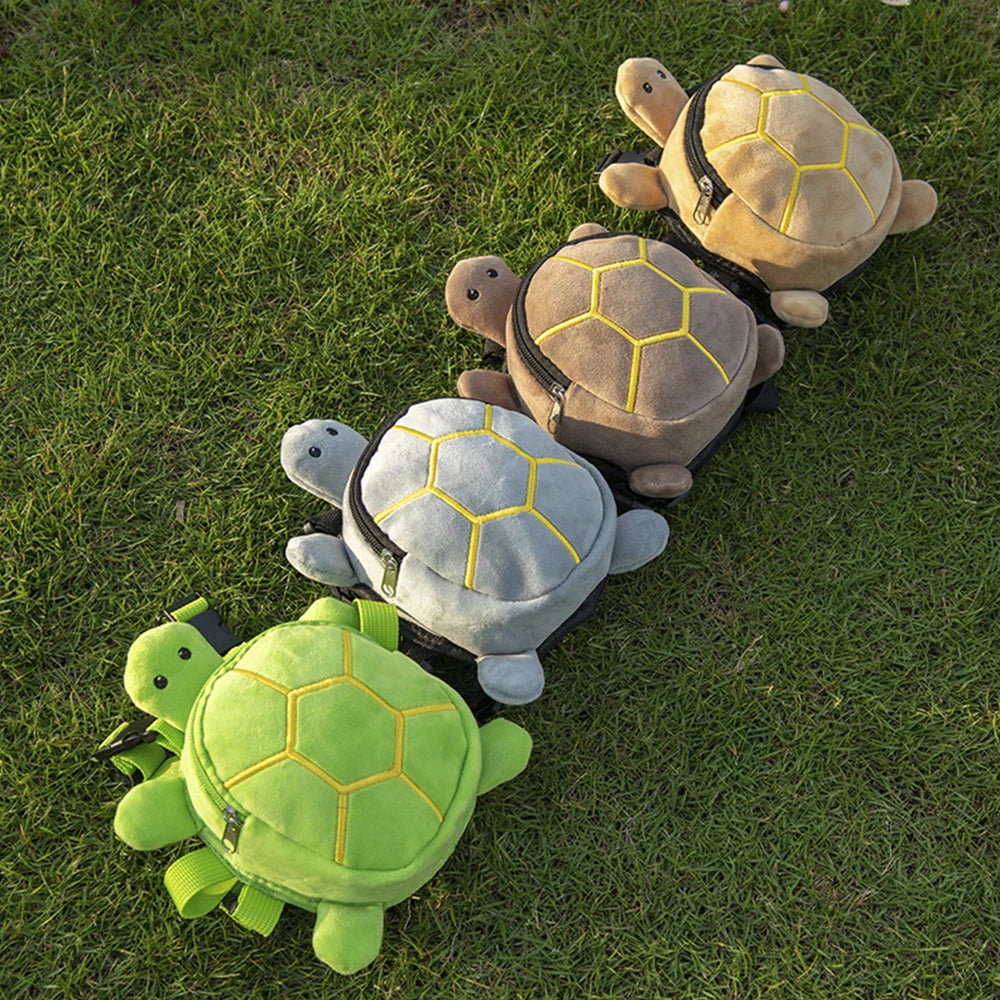 Mochilinha Tartaruga fofa para suplemento e alimentação Leleo Pets