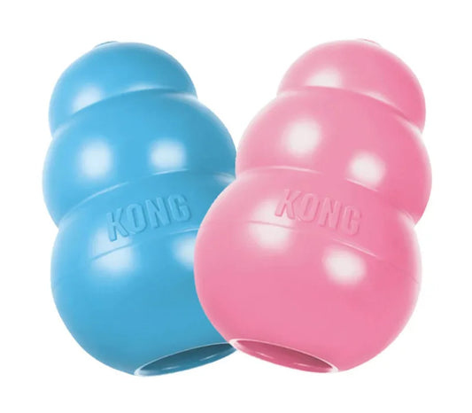 Brinquedo Mordedor com Dispenser para Petisco Kong Classic Leleo Pets