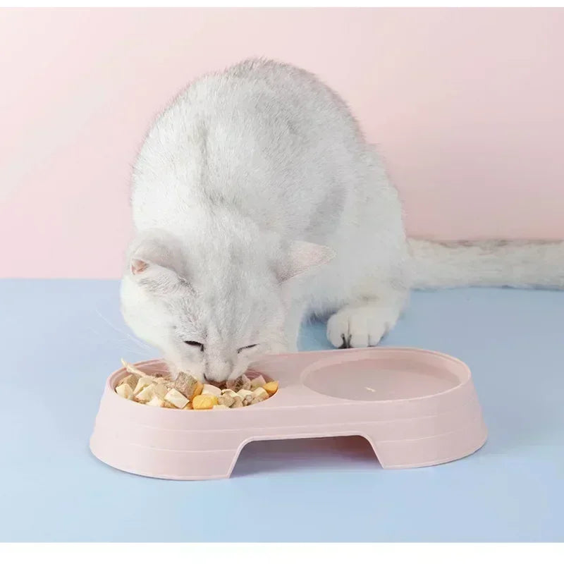 Comedouro Tigelinha dupla comida e água Leleo Pets