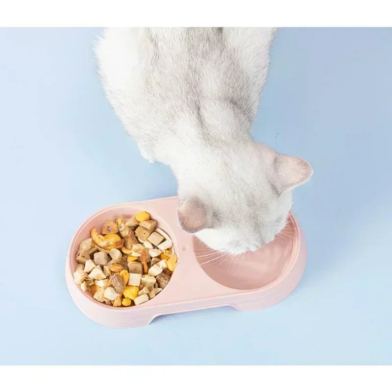 Comedouro Tigelinha dupla comida e água Leleo Pets