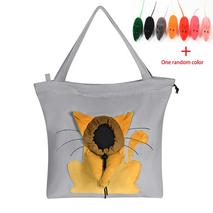 Bolsa de ombro Fofa para Gato Lavável transportadora Leleo Pets