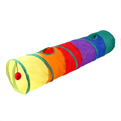 Brinquedo Túnel grande Gatos Leleo Pets
