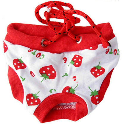 Fralda fofinha reutilizável Leleo Pets