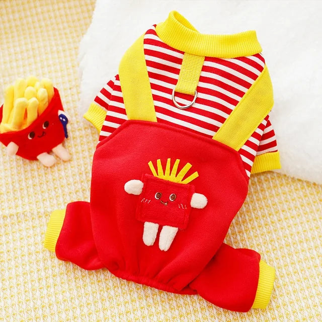 Pijama fofo inverno macacão Leleo Pets