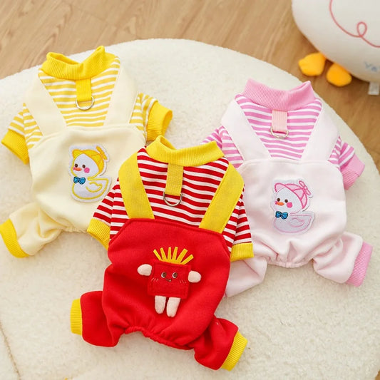 Pijama fofo inverno macacão Leleo Pets