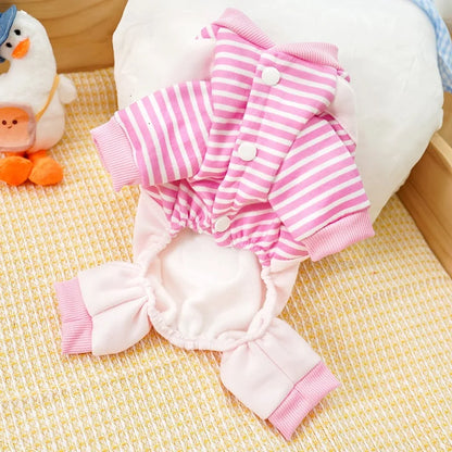 Pijama fofo inverno macacão Leleo Pets