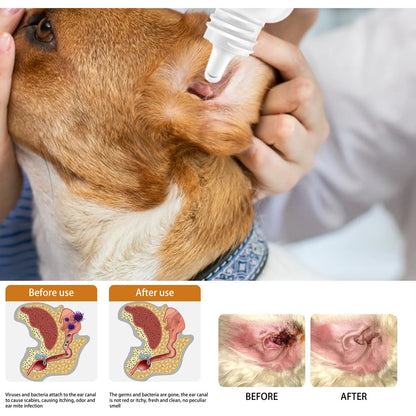 Limpador de Orelha 30ml Leleo Pets