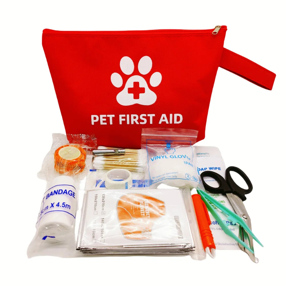 Kit de primeiros socorros para cachorro Leleo Pets