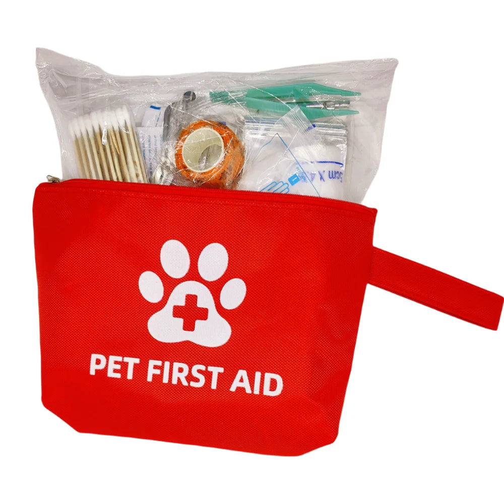 Kit de primeiros socorros para cachorro Leleo Pets