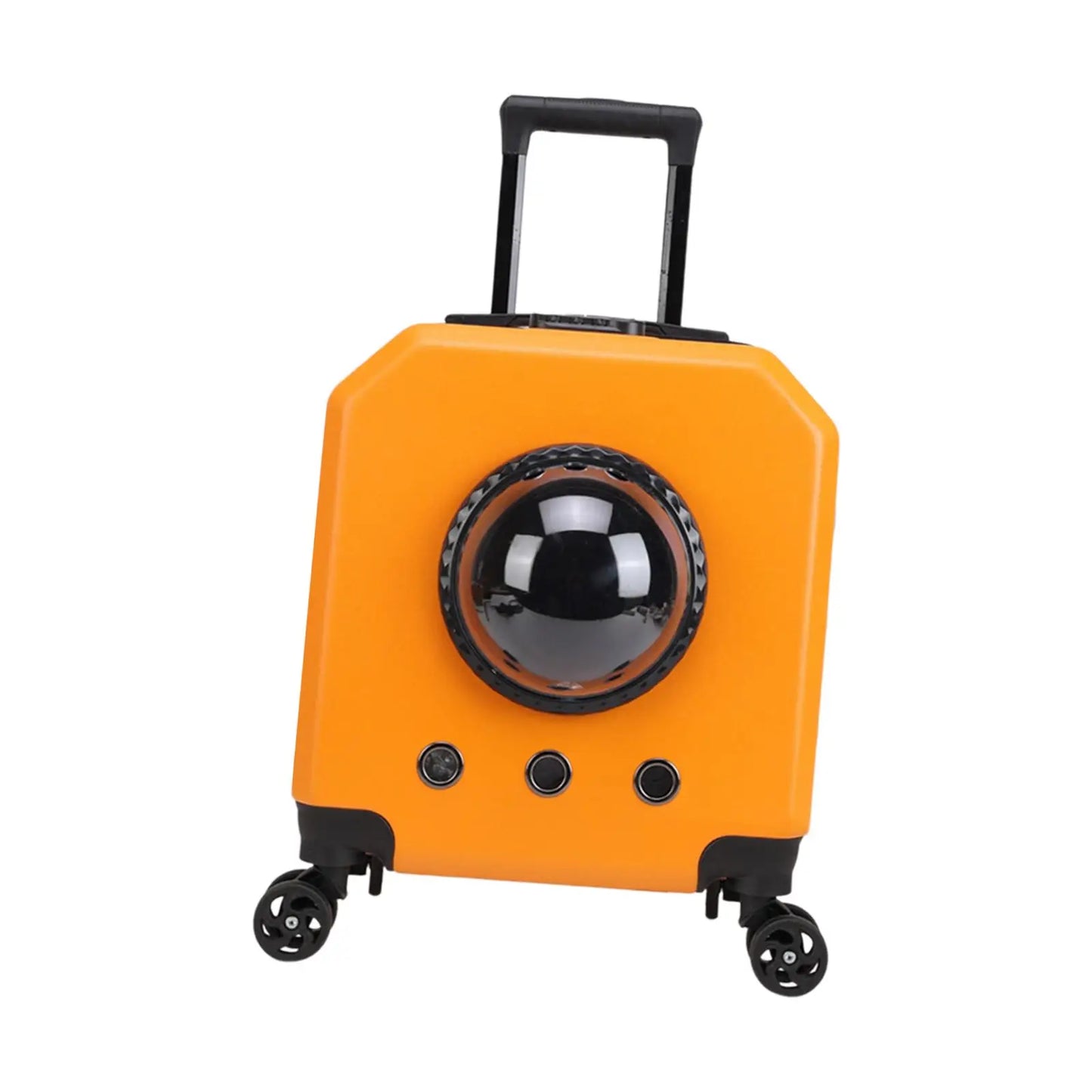 Transportador de viagem para animais de estimação com roda, carrinho para gatos, bagagem para transporte de animais de estimação Leleo Pets