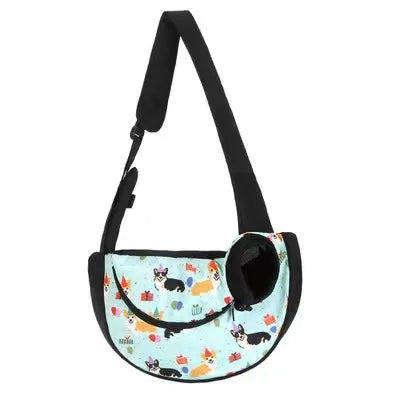 Bolsa de ombro transportadora Leleo Pets
