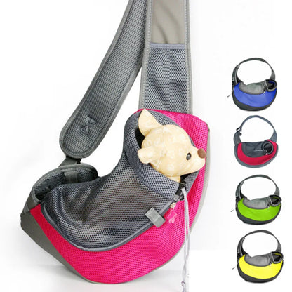 Bolsa de ombro transportadora Leleo Pets
