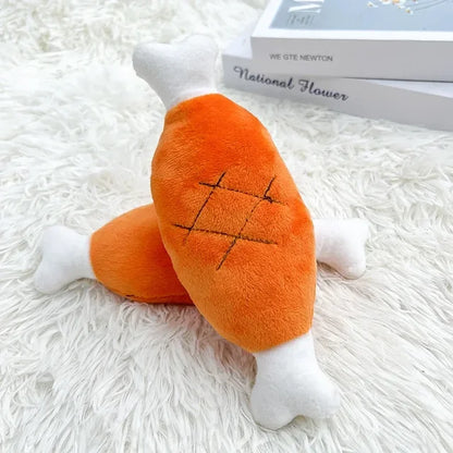 Brinquedo Mordedor Cenourinha Resistente Leleo Pets
