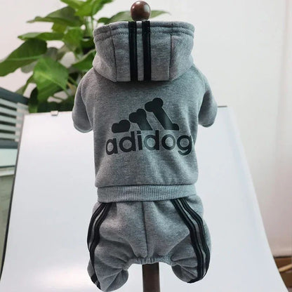 Moletom quentinho e estiloso Adidog - Leleo Pets