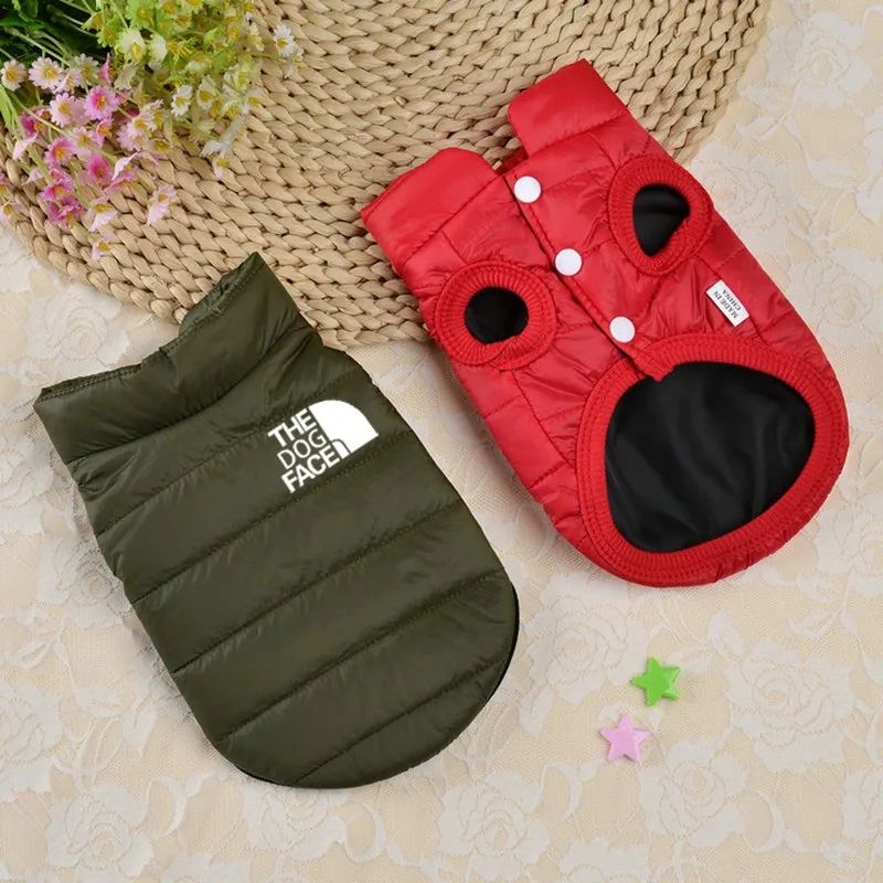 Jaqueta puffer Dupla face The Dog Face - Leleo Pets