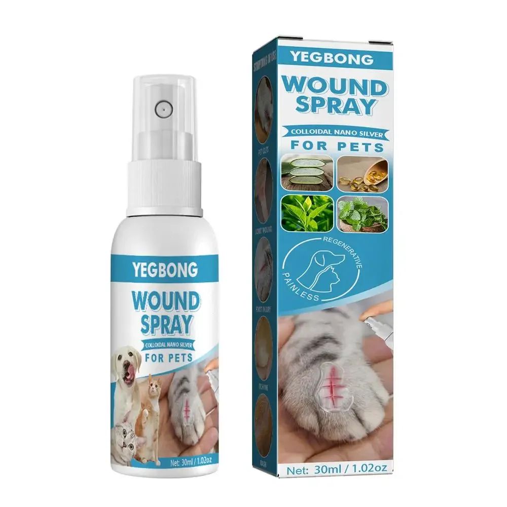Spray 30ml efeito anti-coceira e alívio na pele - Leleo Pets