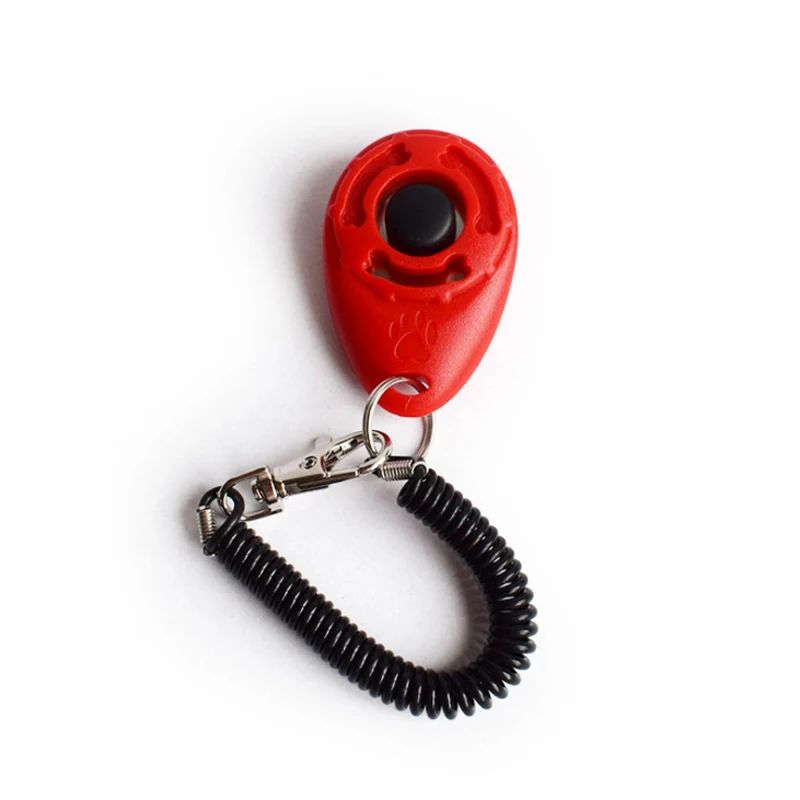 Clicker adestramento com som e pulseira ajustável - Leleo Pets