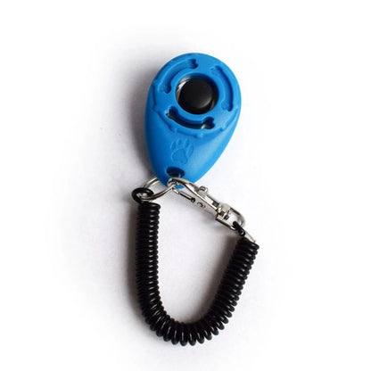 Clicker adestramento com som e pulseira ajustável - Leleo Pets