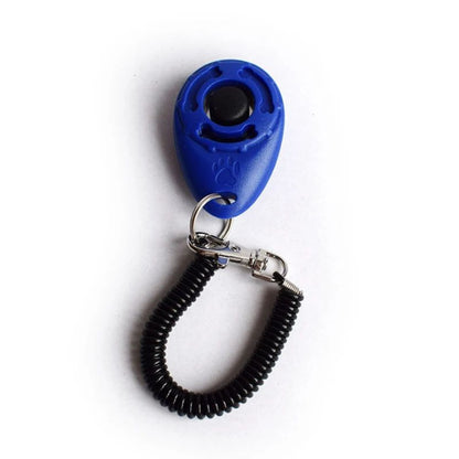 Clicker adestramento com som e pulseira ajustável - Leleo Pets