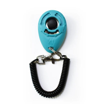 Clicker adestramento com som e pulseira ajustável - Leleo Pets