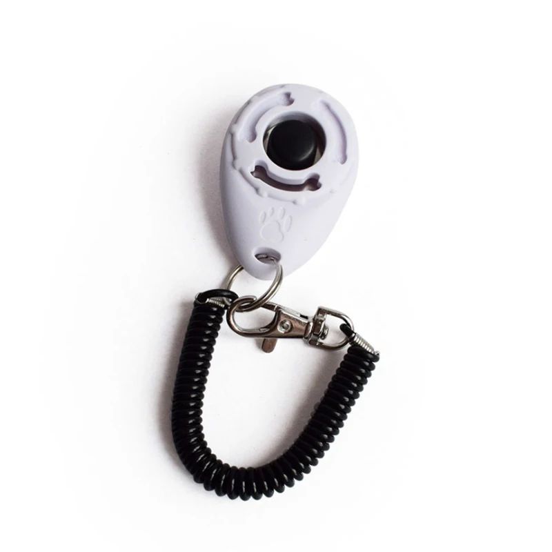 Clicker adestramento com som e pulseira ajustável - Leleo Pets