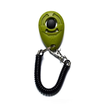 Clicker adestramento com som e pulseira ajustável - Leleo Pets