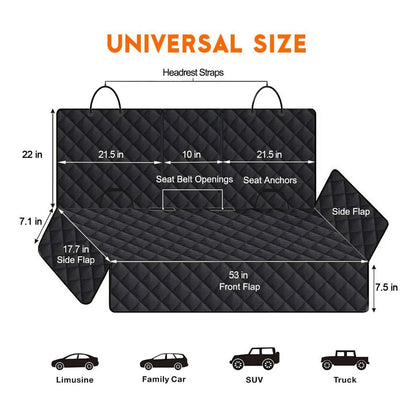 Capa protetora de tamanho universal de automóvel à prova d'água, resistente ao desgaste e a sujeira