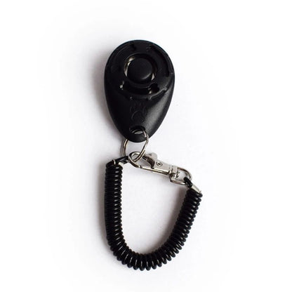 Clicker adestramento com som e pulseira ajustável - Leleo Pets