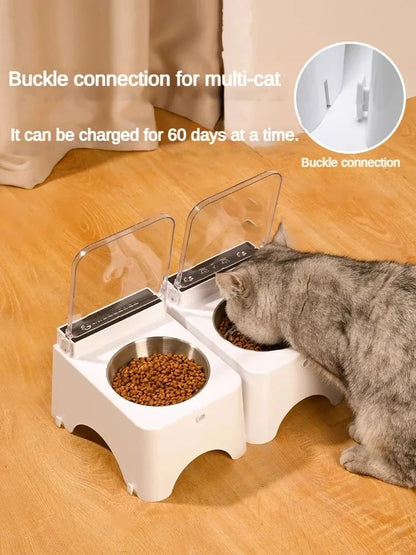 Comedouro tigelinha sensor automático inteligente Leleo Pets