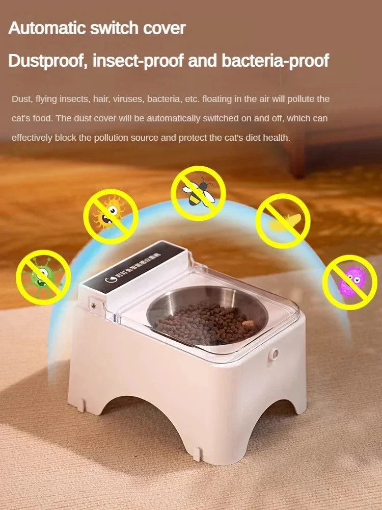 Comedouro tigelinha sensor automático inteligente Leleo Pets