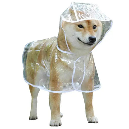 Capa de chuva fofa Leleo Pets