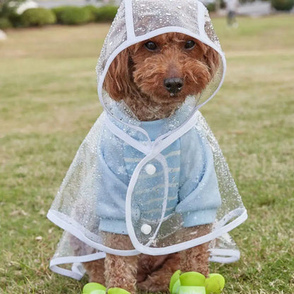Capa de chuva fofa Leleo Pets