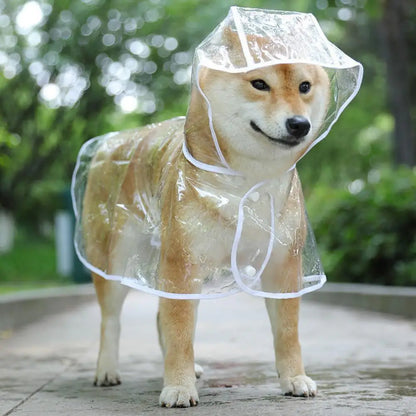 Capa de chuva fofa Leleo Pets