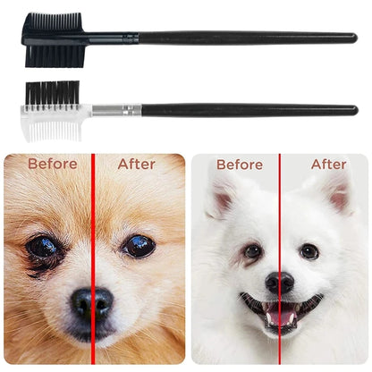 Escovinha dupla face limpa sujeirinha no amigo(a) Leleo Pets