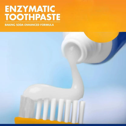 Conjunto de escova de dentes universal com pasta de dente  Kit de ferramentas de limpeza para reduzir o acúmulo de placa bacteriana e tártaro Leleo Pets