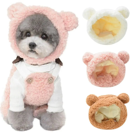 toquinha fofinha para protecão da orelhinha no frio Leleo Pets