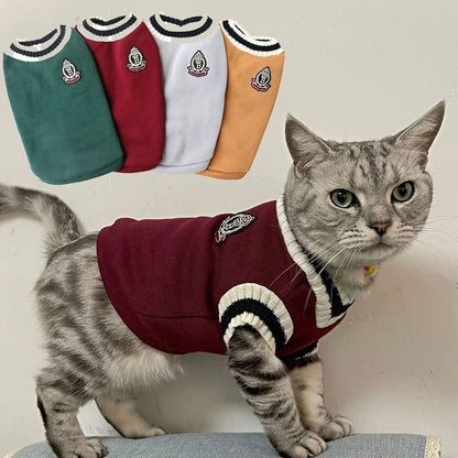 Suéterzinho Fashion Gatos e Cachorros Leleo Pets