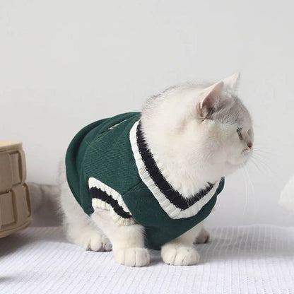 Suéterzinho Fashion Gatos e Cachorros Leleo Pets