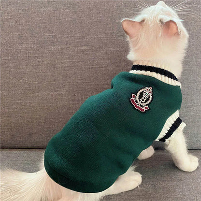 Suéterzinho Fashion Gatos e Cachorros Leleo Pets