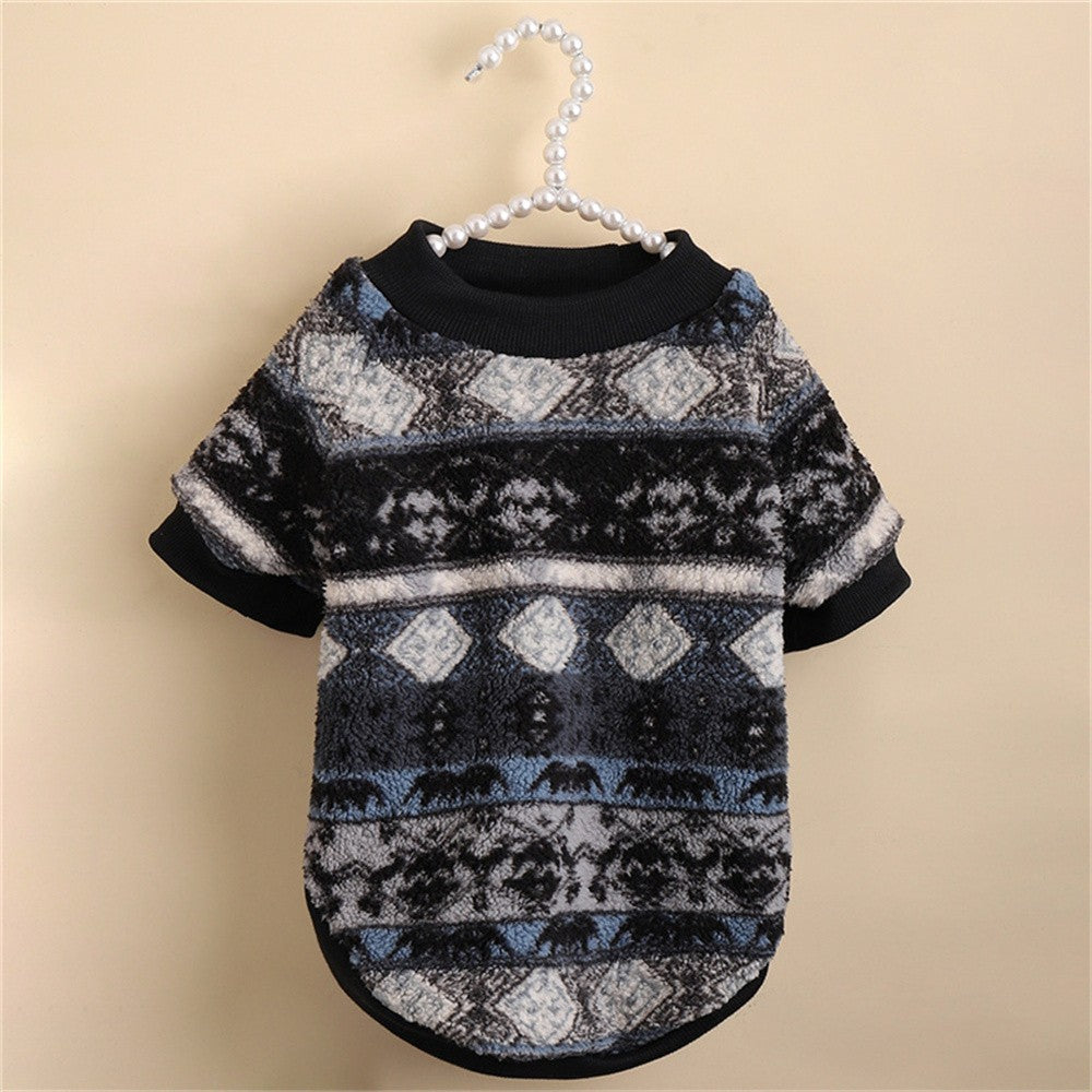 Suéter com tecido macio e aveludado de alta-costura com diversos modelos a escolha - Leleo Pets