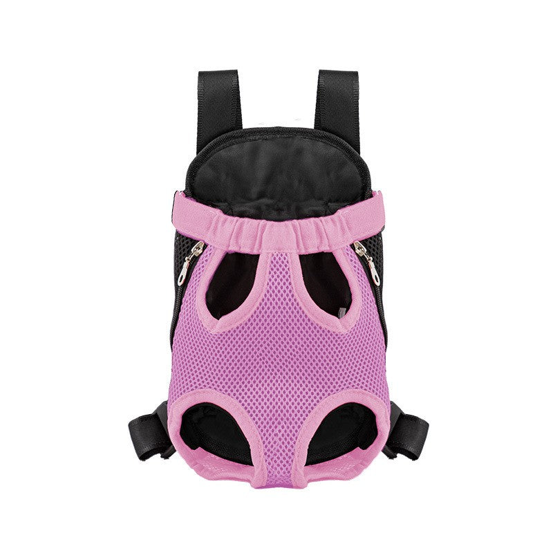 Mochila portátil ombro duplo respirável - Leleo Pets