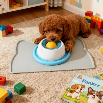Brinquedo comedouro inteligente e interativo modelo para cachorro e gato - Leleo Pets