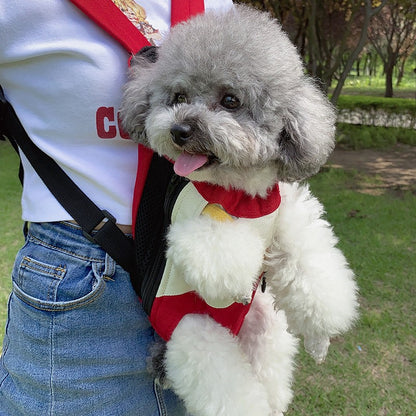 Mochila de lona para levar animais de estimação de todos tamanhos - Leleo Pets