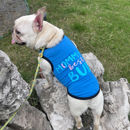 Coletinho regata com diversas estampas de amor e carinho a escolha - Leleo Pets