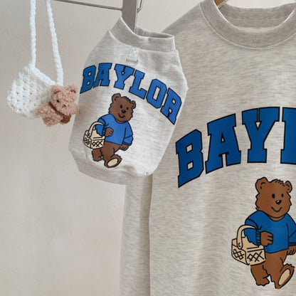 Kit 2 moletons Baylor (para você e seu pet) estiloso e de luxo - Leleo Pets