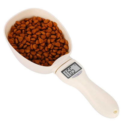 Colher digital medidor dosador balança de comida eletrônica com display LED - Leleo Pets
