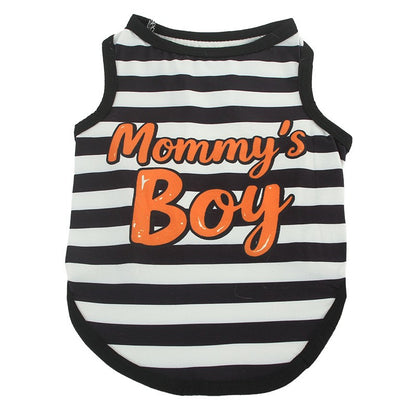 Coletinho regata com diversas estampas de amor e carinho a escolha - Leleo Pets