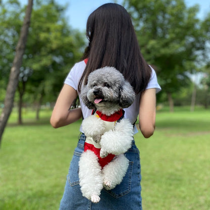 Mochila de lona para levar animais de estimação de todos tamanhos - Leleo Pets